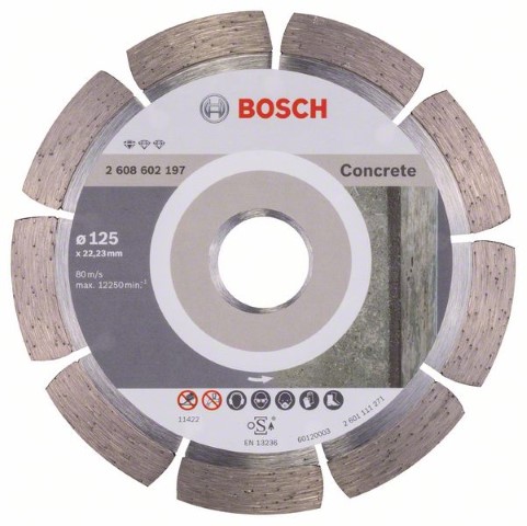 BOSCH DIAMOND DISC 125MM BASIC  